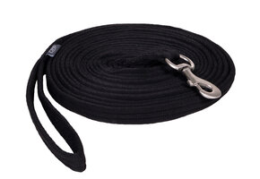 QHP Longeerlijn 8 meter - Zwart