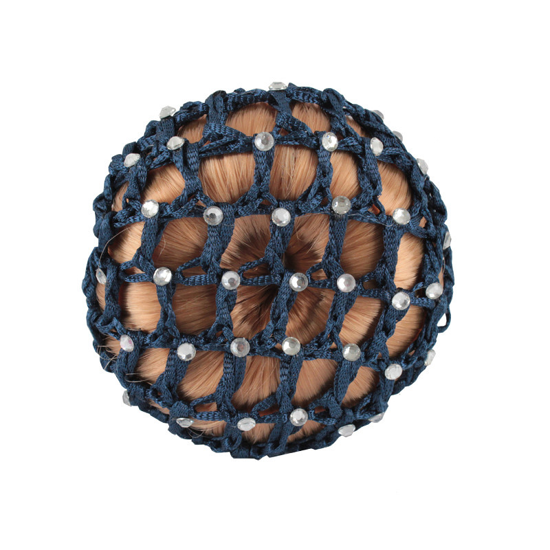 Horka Haarnet Strass - Zwart