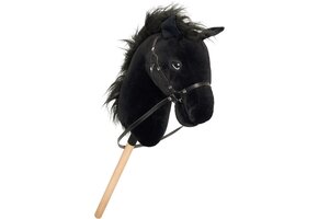Relaxpets - Stokpaard - Zwart - Horse Free Spirit