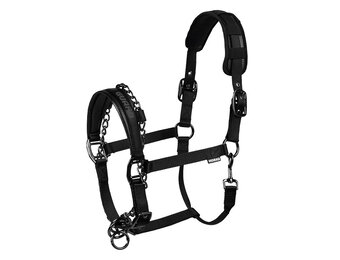 Horka Halster Safety Guard - Met  Ketting - Zwart