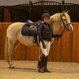 QHP Bodyprotector cover Glitter - Zwart