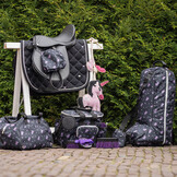 QHP Beloningstas Lize - Zwart / Violet