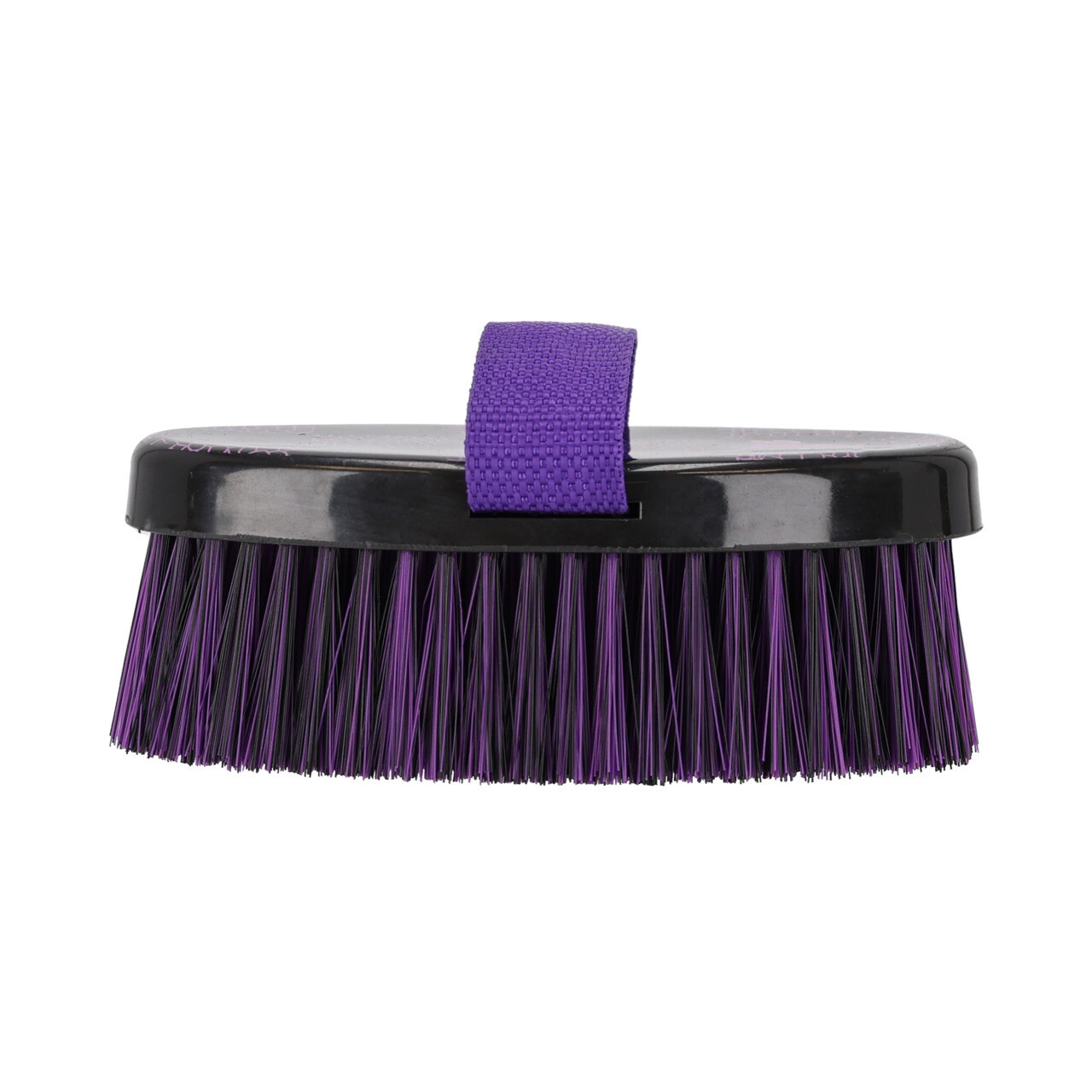 QHP Zachte borstel Lize - Zwart / Violet