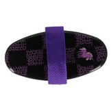 QHP Zachte borstel Lize - Zwart / Violet