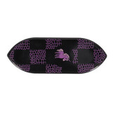 QHP Harde borstel Lize - Zwart / Violet