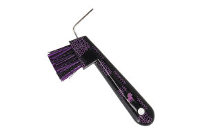 QHP Hoevenkrabber Lize - Zwart / Violet