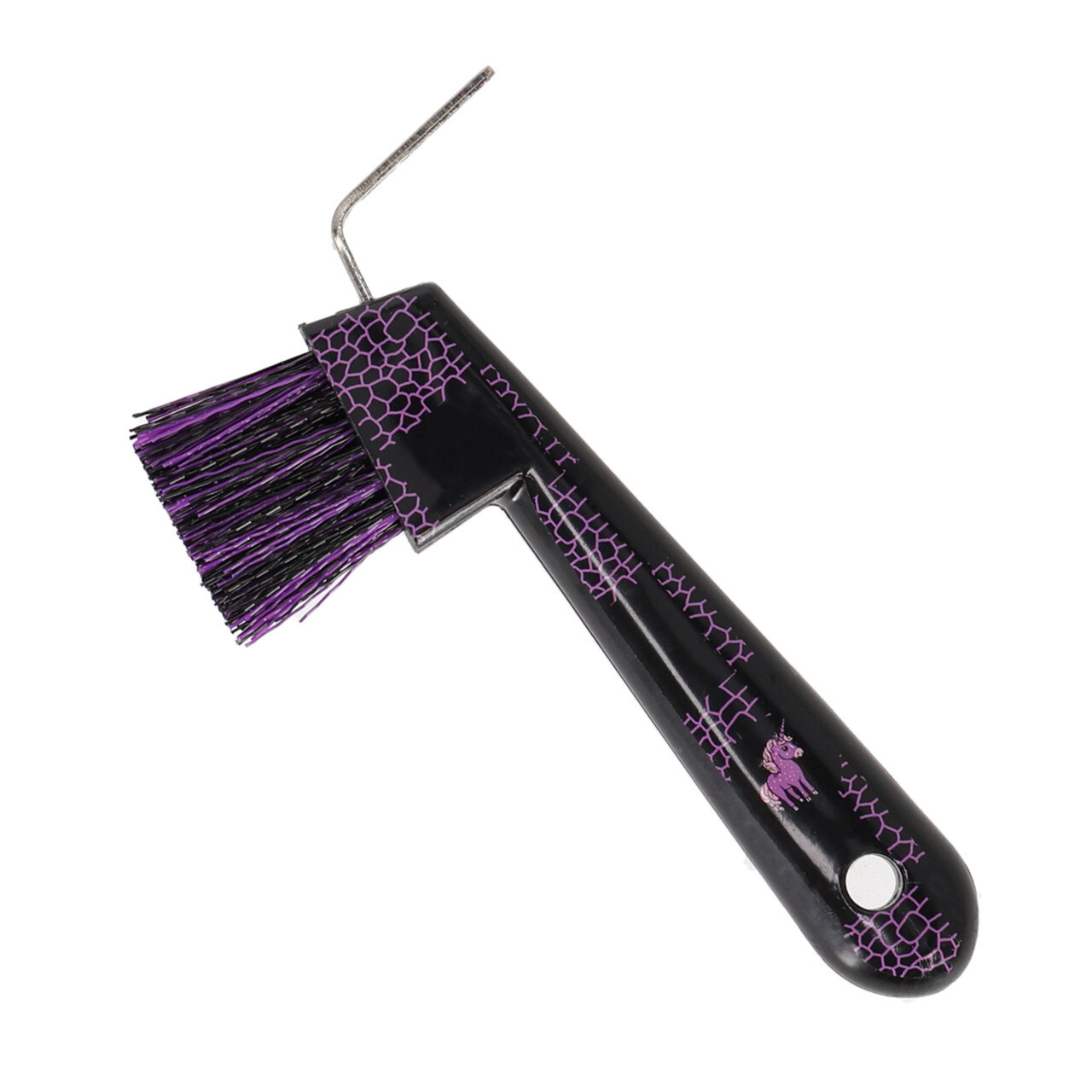 QHP Hoevenkrabber Lize - Zwart / Violet