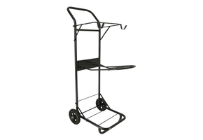 Hippo Tonic Zadelkar -Trolly - Zwart - L 60 x B 38 x H 127 cm