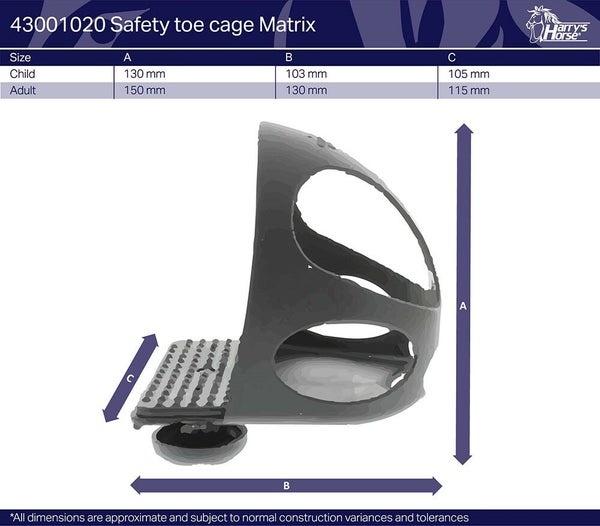 Harry's Horse Veiligheidstoeclip Matrix - Wit