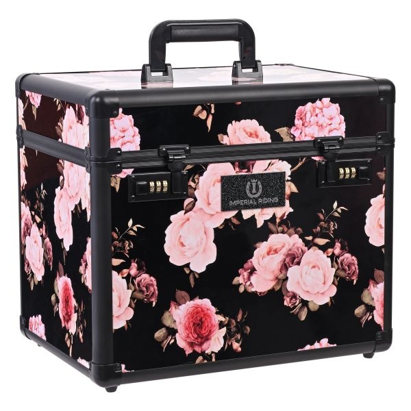 Imperial Riding Grooming Box Shiny - Flower Print
