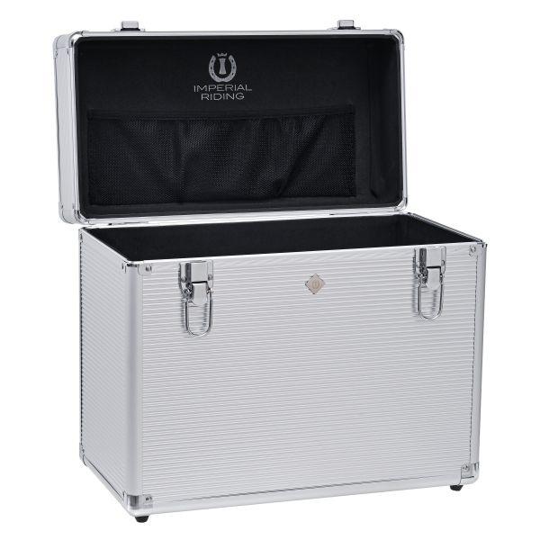 Imperial Riding Grooming Box Basic Slim Line - Zilver