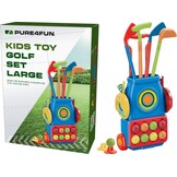 Pure4Fun - Speelgoedset - Groot kindergolfset - 4x Golfclubs