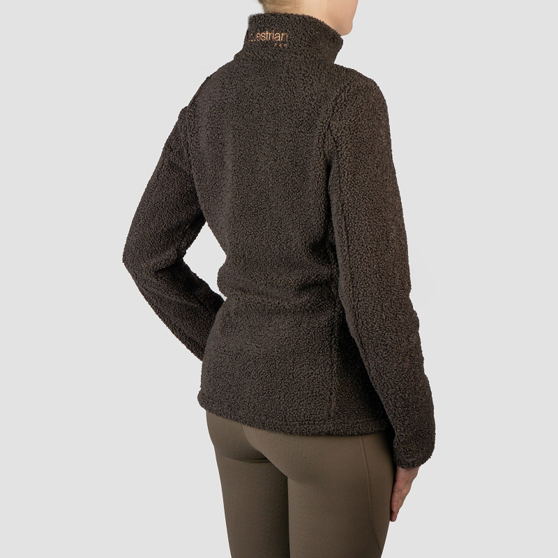 Horka Teddy Vest Francesca - Dark Chocolate