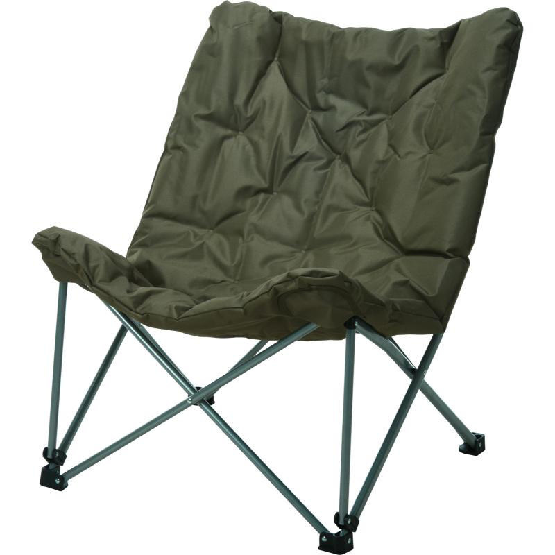 Redcliffs Campingstoel High Deluxe met Zachte Zitting – Groen – 2 stuks