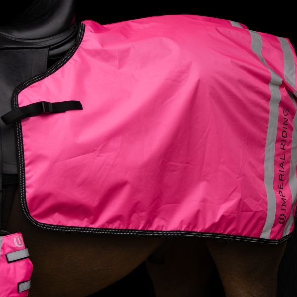 Imperial Riding Uitrijdeken Reflective - Neon Pink