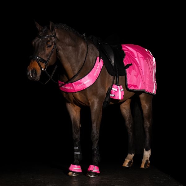 Imperial Riding Stijgbeugel Teenwarmer Reflective - set van 2 st - Roze