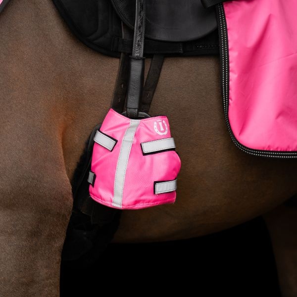 Imperial Riding Stijgbeugel Teenwarmer Reflective - set van 2 st - Roze