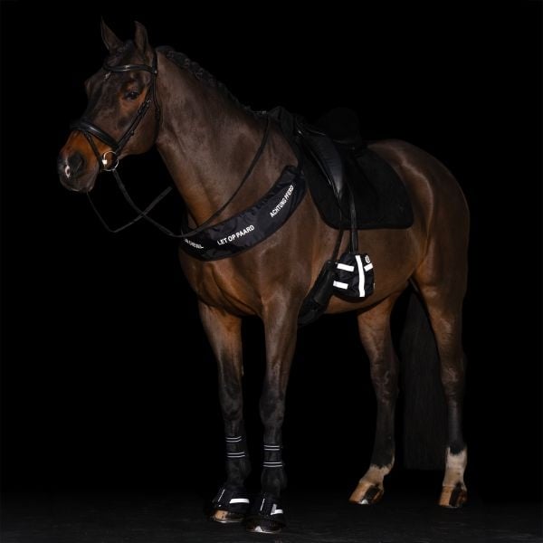 Imperial Riding Stijgbeugel Teenwarmer Reflective - set van 2 st - Zwart