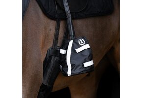 Imperial Riding Stijgbeugel Teenwarmer Reflective - set van 2 st - Zwart