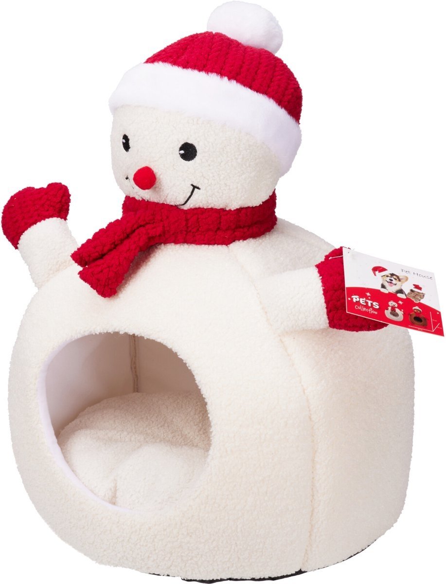 Relaxpets - Kattenmand - Hondenmand - Kerst - Sneeuwpop - Trend 2025