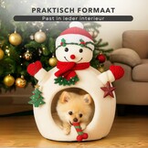 Relaxpets - Kattenmand - Hondenmand - Kerst - Sneeuwpop - Trend 2025