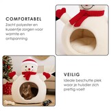 Relaxpets - Kattenmand - Hondenmand - Kerst - Sneeuwpop - Trend 2025