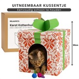 Relaxpets - Kattenhuis - Kerst - Karton - Uniek model - Trend 2025