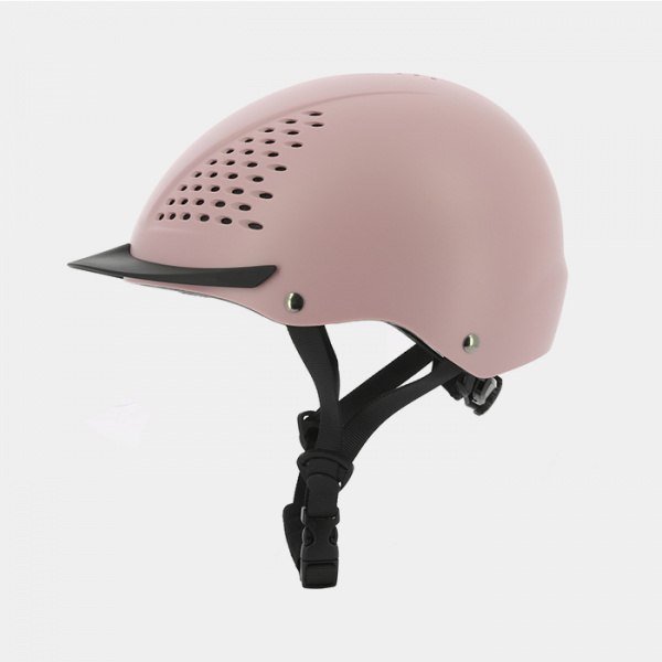 Riding World Kinder Cap Windy – Roze – Verstelbare & Veilige Rijhelm – Maat S/M