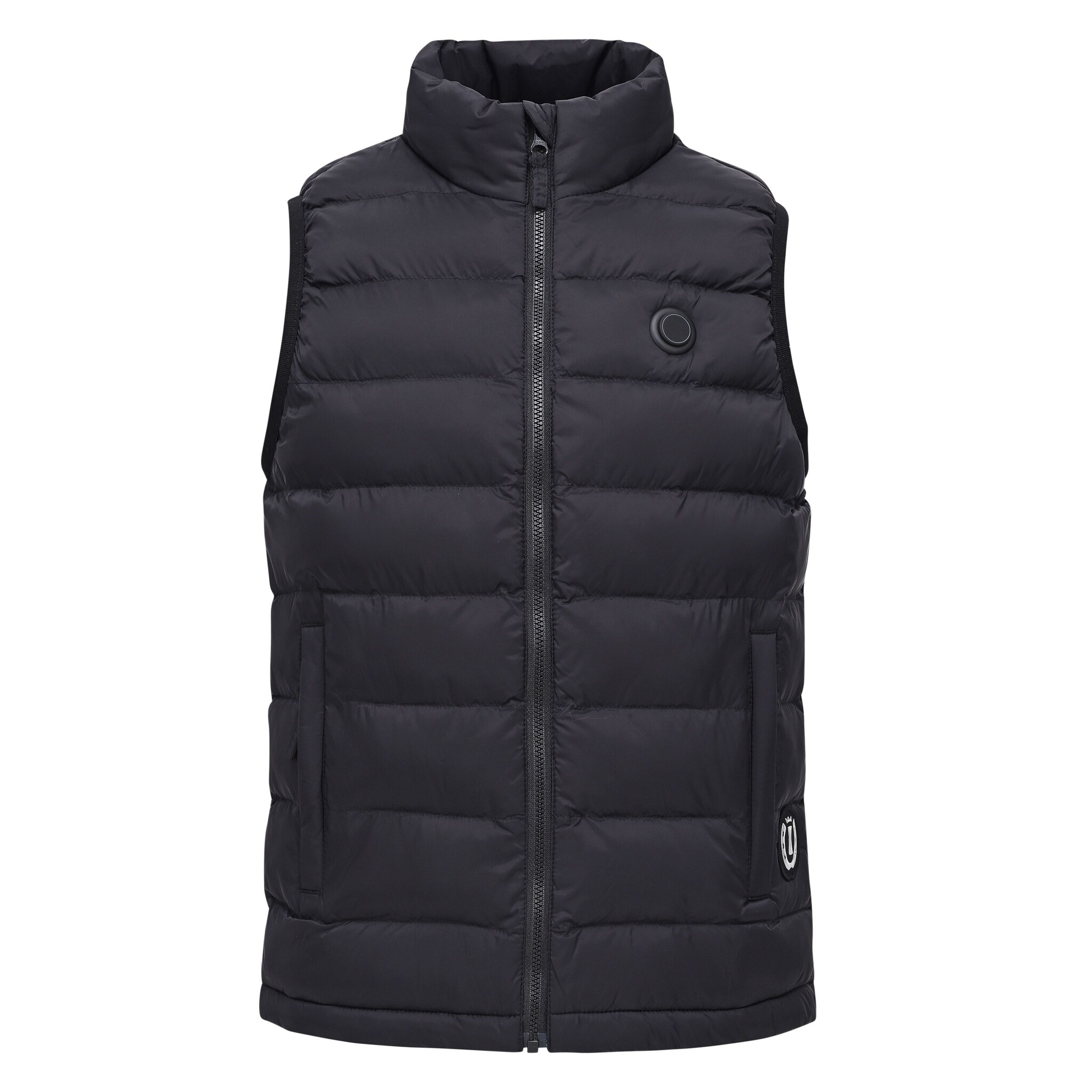 Imperial Riding Verwarmde Bodywarmer Kids – Zwart