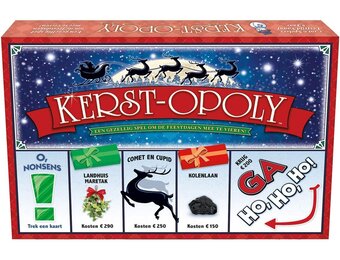 Kerst Opoly - Bordspel
