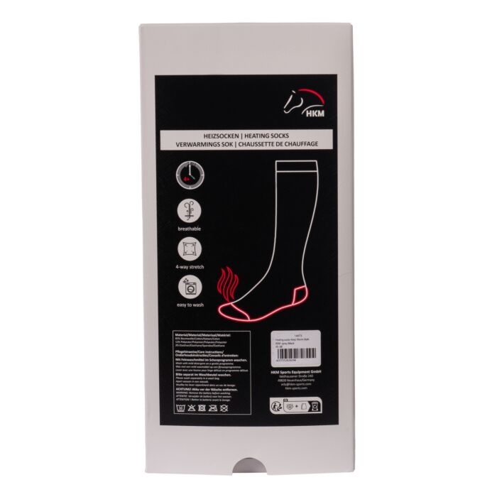 HKM Verwarmde Sokken Keep Warm - Zwart