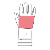 HKM Verwarmde Handschoenen Keep Warm - Zwart