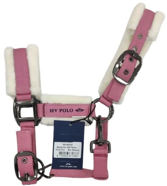 HV Polo Halster Sacha - Tink Pink - Maat Mini Shet