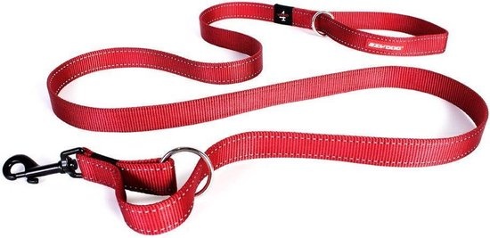 EzyDog Vario Honden Riem - Rood