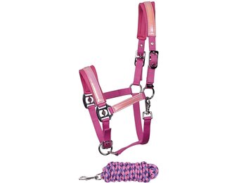 Harry's Horse Halsterset Diva Violet - Cyclamen - Maat Pony