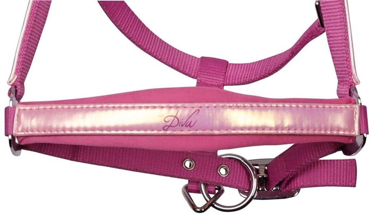 Harry's Horse Halsterset Diva Violet - Cyclamen - Maat Pony
