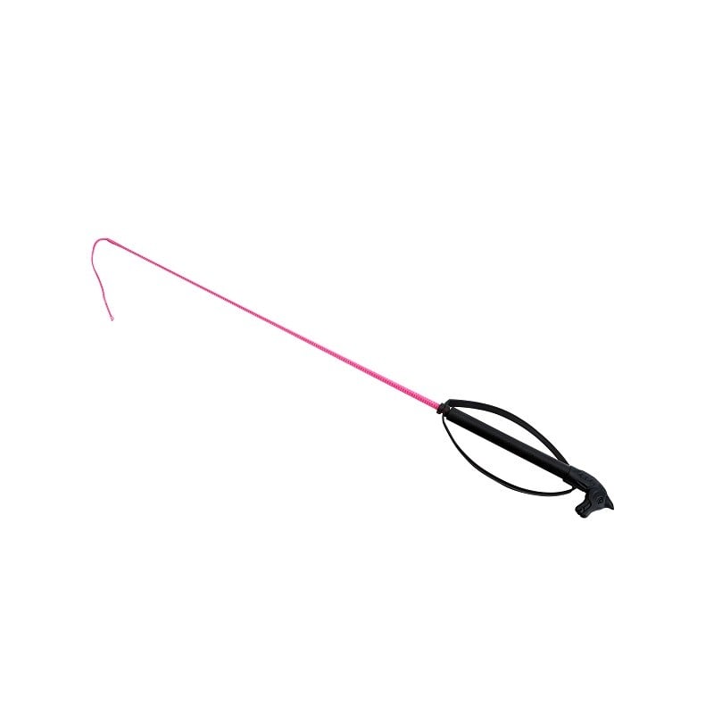 Red Horse Rijzweep met Paardenhoofd - Hot Pink