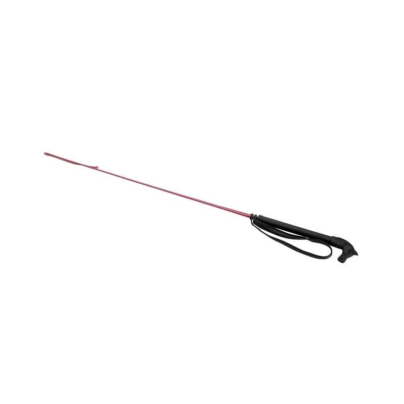 Red Horse Rijzweep met Paardenhoofd - Hot Pink