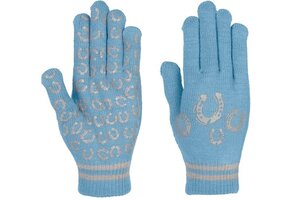 Harry's Horse Magic Cloves Horseshoe - Lichtblauw