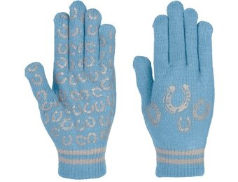 Harry's Horse Magic Cloves Horseshoe - Lichtblauw