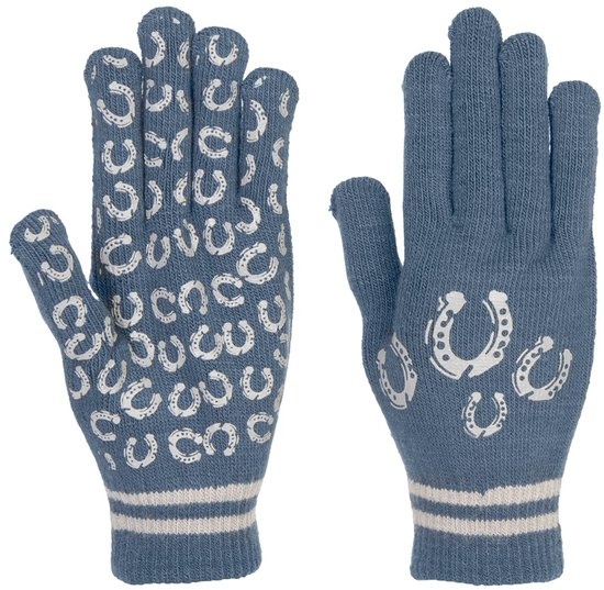 Harry's Horse Magic Cloves Horseshoe - Navy