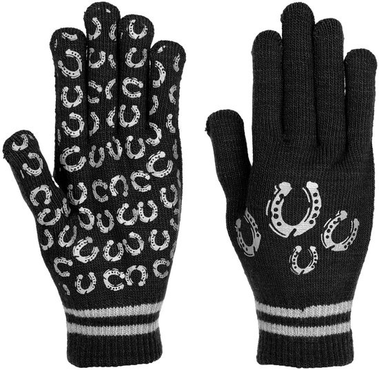 Harry's Horse Magic Cloves Horseshoe - Navy