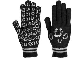 Harry's Horse Magic Cloves Horseshoe - Zwart