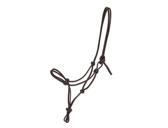 QHP Touwhalster Liberta Leer - Zwart