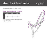 QHP Touwhalster Liberta Leer - Zwart