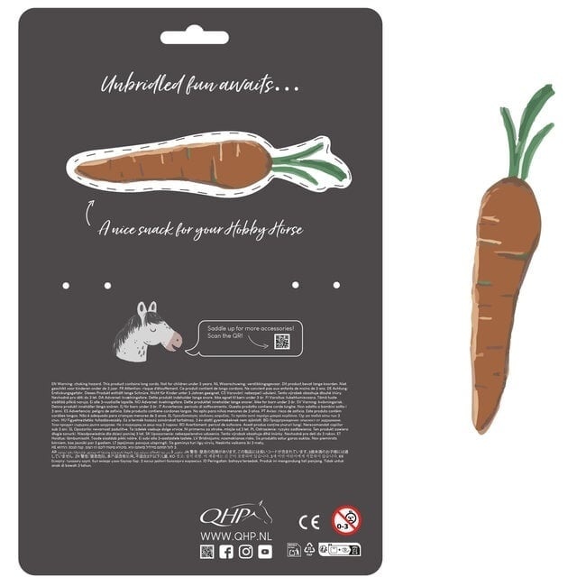 QHP Halsterset Hobby Horse - Fuchsia