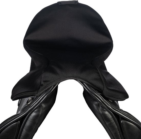 HKM Zadelzitting Overtrek Verwarmd - Zwart