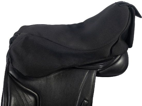 HKM Zadelzitting Overtrek Verwarmd - Zwart