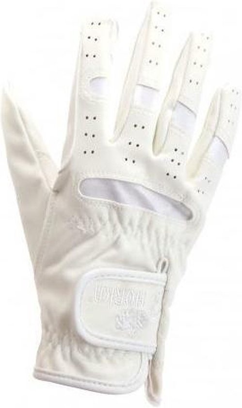 Horka Handschoen Domy Suede - Wit