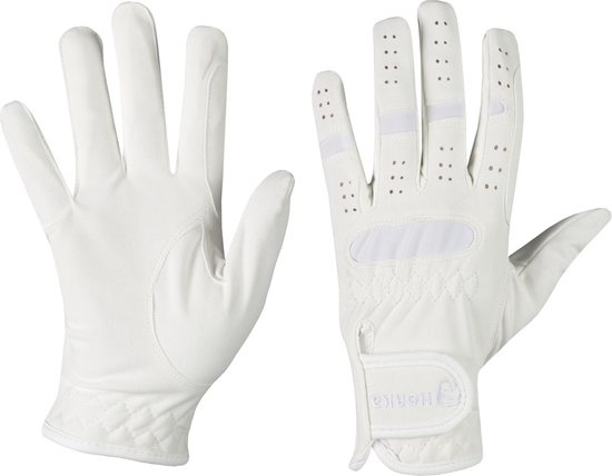 Horka Handschoen Domy Suede - Wit